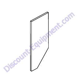 10000028039 Foam front flip hood left front corner Generac Magnum MDG100DF4 Diesel Generator