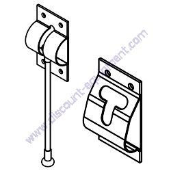 62225 Latch door SS Generac Magnum MDG100DF4 Diesel Generator