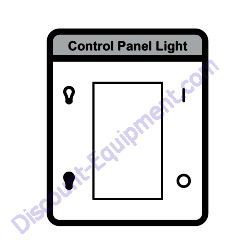 33638 Control Panel Light Switch Decal Generac Magnum MDG100DF4 Diesel Generator