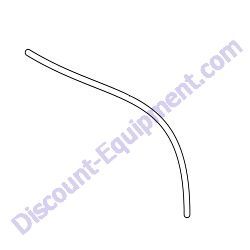50018 Fuel Hose .312ID 50psi SAE 30R7 1.66 Ft. Generac Magnum MDG100DF4 Diesel Generator