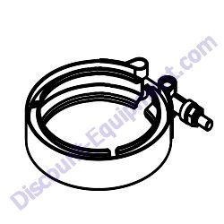 63248 Clamp V-band 3.88 ID Generac Magnum MDG100DF4 Diesel Generator