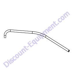 50018 Hose fuel .312ID 50 PSI SAE 30R7 2 Ft. Generac Magnum MDG100DF4 Diesel Generator
