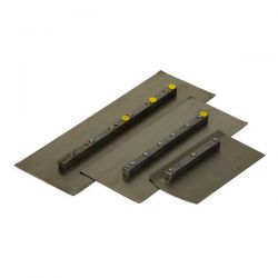 Bartell 20663 Trowel Combo Blades Grizzly ,Set of 4, 8"x18"x.075" W Hardware