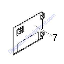REF #7 - 10000017467 Assembly control door bottom Generac Magnum MDG150DF4 Diesel Generator