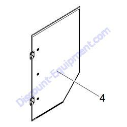 REF #4 - 10000023551 Assembly front panel right Generac Magnum MDG175DF4 Diesel Generator