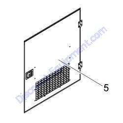 REF #5 - 10000023613 Assembly front door right Generac Magnum MDG175DF4 Diesel Generator