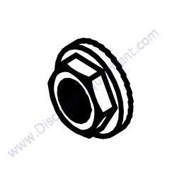 60161 Nut .250-20 serrated flange G5 Generac Magnum MDG175DF4 Diesel Generator