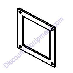 54926B Clamp plate bulkhead DEF Generac Magnum MDG175DF4 Diesel Generator