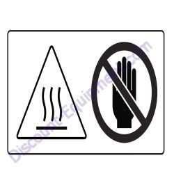 51552 High Temp Warning Decal Generac Magnum MDG175DF4 Diesel Generator