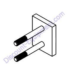 56362 Assembly bolt plate Generac Magnum MDG250DF4 Diesel Generator