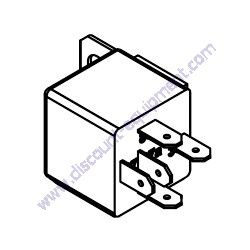 65049 Relay 12V 30/40A N.O. with Diode Generac Magnum MDG250DF4 Diesel Generator