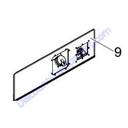 REF #9 - 10000023506 Assembly fuel panel Generac Magnum MDG250DF4 Diesel Generator