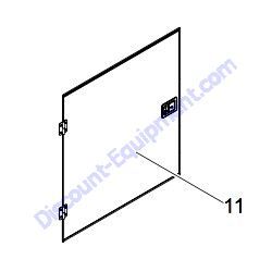 REF #11 - 10000023507 Assembly front door left Generac Magnum MDG250DF4 Diesel Generator
