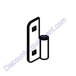 18462B Hinge right female Generac Magnum MDG250DF4 Diesel Generator