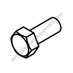 60281 Screw .250-20 x .750 Hex G5 Generac Magnum MDG250DF4 Diesel Generator