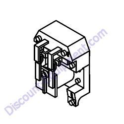 65461 Relay 30A DPDT - 120VAC Generac Magnum MDG250DF4 Diesel Generator