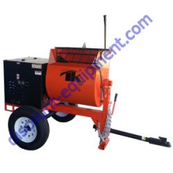 TK MM8P-E1.5/1 8 Cu. Ft. Mortar Mixer W/1.5 HP 115/230V 1 PH Baldor Elect Motor Plus Free Tow Pole