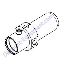 10497 CYLINDER 2.5 X 5.75" STROKE Barreto 912HM Wheeled Trencher