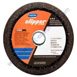 70184601607 Norton Clipper 4" x 3 x 2 x 5/8-11 Classic Abrasive Cup 16G Type 11 Genuine OEM Parts (QTY 10)