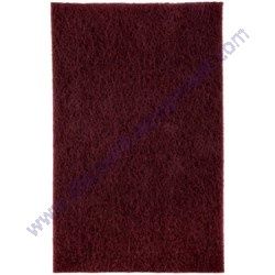 70184601596 Norton Clipper Maroon Hand Pad 6" x 9" Very Fine Genuine OEM Parts (20/PK)