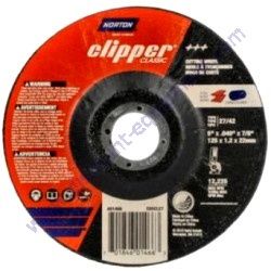 70184601466 Norton Clipper 5 x .045 x 7/8 Classic Metal Grinding Type 27/42 Genuine OEM Parts (25/PK)