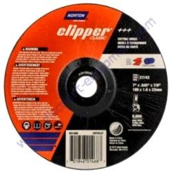 70184601468 Norton Clipper 7 x .045 x 7/8 Classic Metal Grinding Type 27/42 Genuine OEM Parts (25/PK)