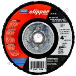 70184601594 Norton Clipper 4-1/2 x 5/8-11 Classic Rapid Strip Disc Xtra Coarse Type 27 Genuine OEM Parts (10/PK)