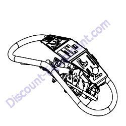 00474-WD - CONTROLS W/ WHEEL DRIVE Barreto 712MTH Wheeled Trencher