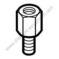 0324180069 SCREW HEX HEAD Chicago Pneumatic CPS 110 KD T4F DOT Air Compressor