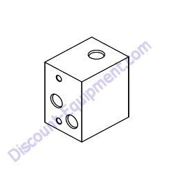 12081 VALVE BLOCK Barreto 712MTH Wheeled Trencher