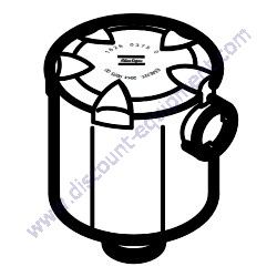 1626037500 FILTER FUEL TANK VENT S2LP Chicago Pneumatic CPS1600-150 T4 Air Compressor
