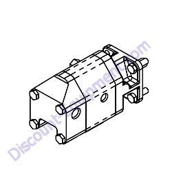 12057 MTE PUMP Barreto 712MTH Wheeled Trencher