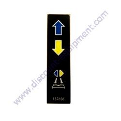 137656GT DECAL PROPEL POWER CONTROL Genie GS-4047 Scissor Lift
