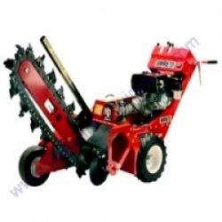 Barreto 1630D Trencher Walk-Behind 30" w/ Briggs 16HP V-Twin, Chain Not Included