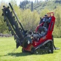 Barreto 2342RTKH Trencher Track Ride-On 42" w/ Honda 23 HP GX690, Chain Not Included