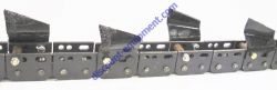 Barreto 03611-4C Chain, 12" X 4" Cup Tooth, 11 Cutters, Fits 12" Boom