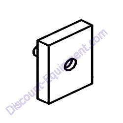11645 CUSHION PAD Barreto 20RTK-23RTK Track Trencher