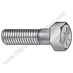 10288 HH CAP SCREW 3/8-24 NF X 1-1/2 G5 ZINC Barreto 20RTK-23RTK Track Trencher