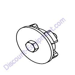 11642 AUGER CAP Barreto 20RTK-23RTK Track Trencher