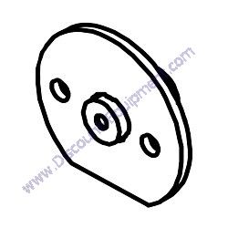 10281 CYLINDER PIN Barreto 20RTK-23RTK Track Trencher