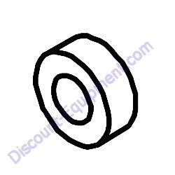 11113 CUSHION Barreto 1324STK-1624STK Track Trencher