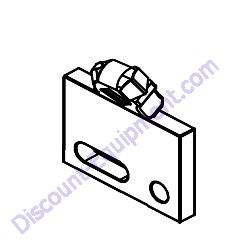 03627-SR SHARK TEETH RIGHT Barreto 1324STK-1624STK Track Trencher