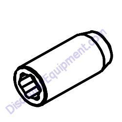 13738 SWING PIN Barreto 1324STK-1624STK Track Trencher