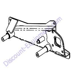 13703L R1 CARRIAGE CARRIER LH Barreto 1324STK-1624STK Track Trencher