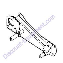 13703R R1 CARRIAGE CARRIER RH Barreto 1324STK-1624STK Track Trencher