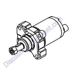 04044-M MOTOR PARKER TE0295 Barreto 1324STK-1624STK Track Trencher