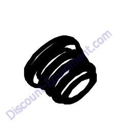 12152 HANDLE END CAP Barreto 1324STK-1624STK Track Trencher
