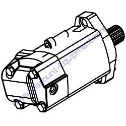 10621 CHAIN MOTOR Barreto 20RTK-23RTK Track Trencher