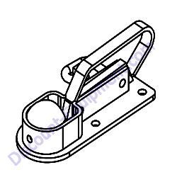 CARAC COUPLING TRAILER COUPLER 50mm Barreto 3104CMS Chipper