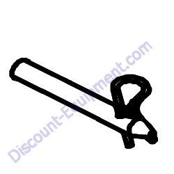 1808-0024 L PIN REAR FLAP Barreto 3104CMS Chipper